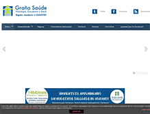 Tablet Screenshot of granasaude.com